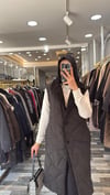 GHİSA 3037 KAPİTONE UZUN YELEK