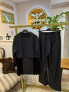 GHİSA 3074 ÇİZGİLİ CEKETLİ TAKIM