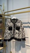 GHİSA 3224 ZEBRA DESEN HIRKA