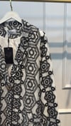 GHİSA 3378 FİLE DESENLİ CEKET 