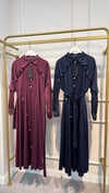 GHİSA 4032 FIRFIR DETAYLI COTTON ELBİSE