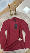 GHİSA 4409 AKSESIARLI BEL BÜZGÜLÜ MERSERİZE BLUZ
