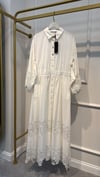GHİSA 4850 FİSTO DETAYLI COTTON ELBİSE