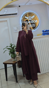 GHİSA 7329 FİLE DETAYLI CUPRO ÜÇLÜ TAKIM