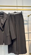 GHİSA 9152 ÇİZGİLİ PIRILTILI CEKETLİ TAKIM
