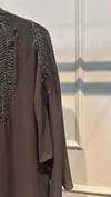 GHİSA 9187 İÇ ELBİSELİ ABAYA TAKIM