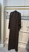 GHİSA 9187 İÇ ELBİSELİ ABAYA TAKIM