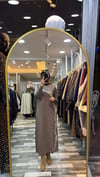 İNVEE 6848 GÜLDALI TRİKO ELBİSE