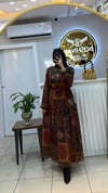 MİSSEMRAMİSS 4908 LAYERS DESENLİ ELBİSE 