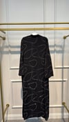 NUSS 2047 İÇ ELBİSELİ ABAYA TAKIM