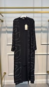 NUSS 2047 İÇ ELBİSELİ ABAYA TAKIM