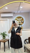 NUSS KAPİTONE TAŞLI YELEK