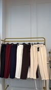 SENTEZ 5514 BELİ LASTİKLİ İNCE DUBLE PAÇA PANTOLON