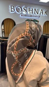 SİSLEY 2033025 SURA İPEK EŞARP VİZON