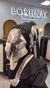 SİSLEY 2037002 SURA İPEK EŞARP SİYAH
