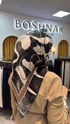 SİSLEY 2043010 SURA İPEK EŞARP ANTRASİT