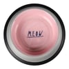 Flamingo Nell Boyalı Çelik Mama Kabı / Anti Slip / Gri-Pembe / 450 ml