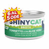 Gimcat Shinycat Sos İçinde Aloe Veralı Ton Balığı Kedi Konserve Maması 6X70 Gr