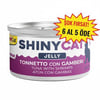 Gimcat Shinycat Sos İçinde Jelly Karidesli Ton Balığı Kedi Konserve Maması 6X70 Gr
