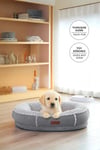 Kürk Peluş Kedi Köpek Yatağı Simba Yıkanabilir (M)