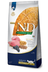 N&D ANCESTRAL GRAIN Kuzu, kılçıksız buğday, yulaf ve yaban mersini. Yetişkin kısırlaştırılmış kediler için formüle edilmiş tam mamadır. 10kg