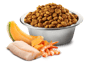 N&D OCEAN Morina balığı, karides, balkabağı ve kavun. Yavrular, gebe ve emziren dişi kediler için formüle edilmiş tam mamadır. 1.5kg