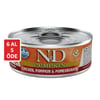 N&D Pumpkin Balkabaklı Tavuklu ve Narlı Tahılsız Yetişkin Kedi Konservesi 6X70gr
