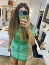 B.Main/ Verde knit button skirt set