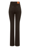 Gaia Flare Jeans Brown
