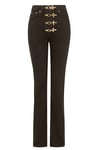 Gaia Flare Jeans Brown