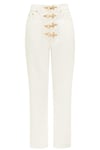 Gaia Jeans  Gold White