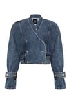 Romina Denim Jacket Brown