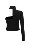 Ruby Top Black