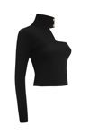 Ruby Top Black