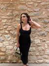 Taş detay abiye elbise 