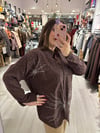 Taş detay Oversize gömlek