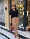 Yüksel Bel Kumaş Pantolon