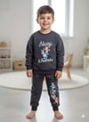 3 iplik %100 pamuk erkek çocuk Bluey takım