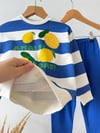 3 iplik %100 pamuk limon nakışlı takım(büyük almayınız)