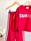 3 iplik %100 pamuk unisex SUNDAY takım