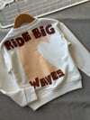 3 iplik erkek çocuk %100 pamuk RIDE BİG WAVES takım