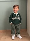 3 iplik erkek çocuk gabardin pantolonlu takım