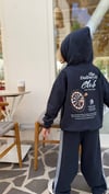 3 iplik Erkek çocuk kapüşonlu takım
