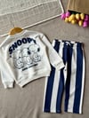 3 iplik erkek çocuk snoopy takım