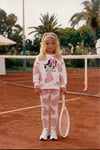 3 iplik kız çocuk %98 pamuk taytlı MINNIE takım