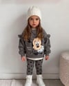 3 iplik Kız çocuk MINNIE taytlı  takım