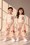 3 iplik unisex kruvasanlı takım
