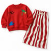 3 iplik unisex ocean splash takım