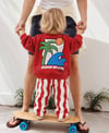 3 iplik unisex ocean splash takım