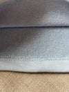 3 iplik unisex teddy nakışlı çizgili sweatshirt 